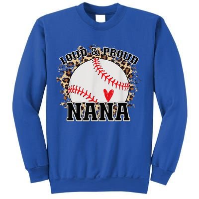 Wo Baseball Grandma aunt Mama Matching Baseball nana, Mother's Day Sweatshirt