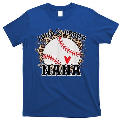 Wo Baseball Grandma aunt Mama Matching Baseball nana, Mother's Day T-Shirt