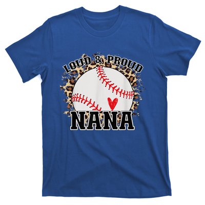 Wo Baseball Grandma aunt Mama Matching Baseball nana, Mother's Day T-Shirt