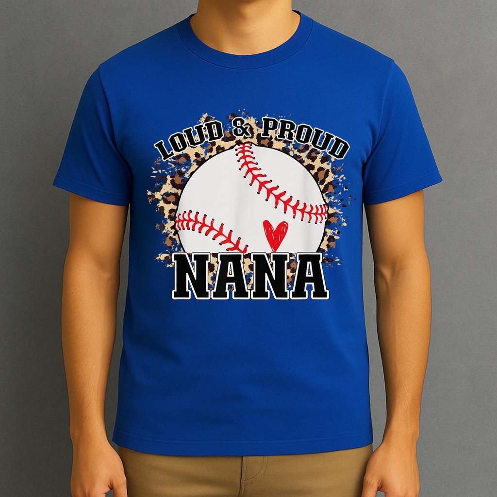Wo Baseball Grandma aunt Mama Matching Baseball nana, Mother's Day T-Shirt
