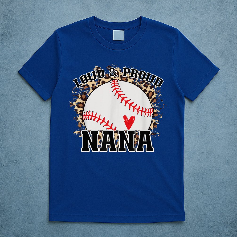Wo Baseball Grandma aunt Mama Matching Baseball nana, Mother's Day T-Shirt
