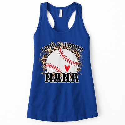 Wo Baseball Grandma aunt Mama Matching Baseball nana, Mother's Day Womens Tank Top