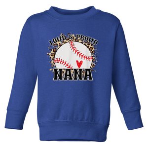 Wo Baseball Grandma aunt Mama Matching Baseball nana, Mother's Day Toddler Sweatshirt