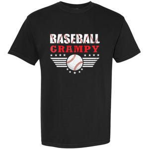 Womens Baseball Grampy Funny Ball Grampy Mothers Day Gifts Garment-Dyed Heavyweight T-Shirt