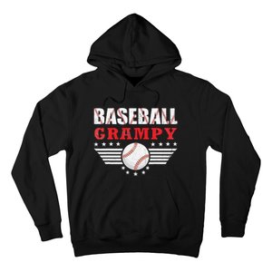 Womens Baseball Grampy Funny Ball Grampy Mothers Day Gifts Hoodie