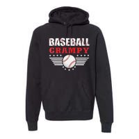 Womens Baseball Grampy Funny Ball Grampy Mothers Day Gifts Premium Hoodie