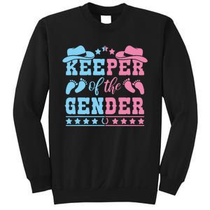 Western Baby Gender Reveal Party Outfit Keeper Of The Gender Sweatshirt