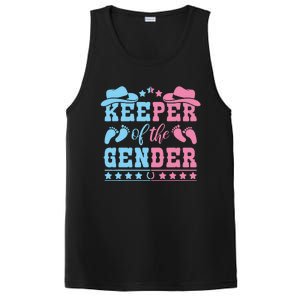 Western Baby Gender Reveal Party Outfit Keeper Of The Gender PosiCharge Competitor Tank