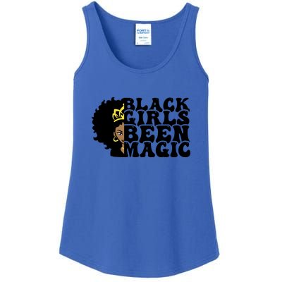 Women Black Girl Been Magic For Black History Month Gift Ladies Essential Tank