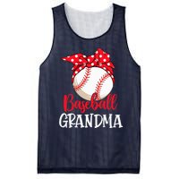 Wo Baseball Grandma Cute Mother's Day Funny Baseball Player V-Neck Mesh Reversible Basketball Jersey Tank