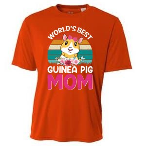 Worlds Best Guinea Pig Mom Gift Cooling Performance Crew T-Shirt