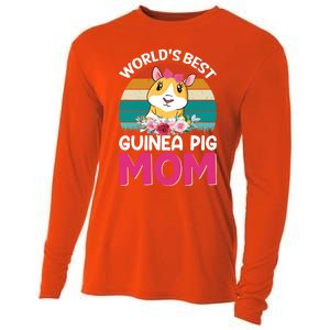 Worlds Best Guinea Pig Mom Gift Cooling Performance Long Sleeve Crew