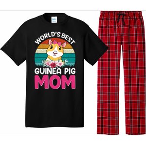 Worlds Best Guinea Pig Mom Gift Pajama Set