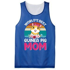 Worlds Best Guinea Pig Mom Gift Mesh Reversible Basketball Jersey Tank