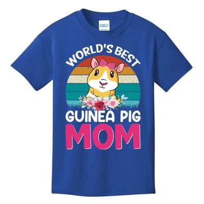 Worlds Best Guinea Pig Mom Gift Kids T-Shirt