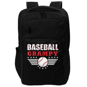 Womens Baseball Grampy Funny Ball Grampy Mothers Day Gifts Impact Tech Backpack