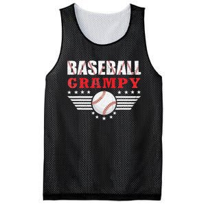 Womens Baseball Grampy Funny Ball Grampy Mothers Day Gifts Mesh Reversible Basketball Jersey Tank