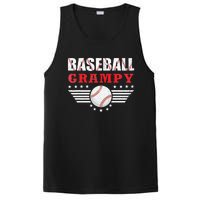 Womens Baseball Grampy Funny Ball Grampy Mothers Day Gifts PosiCharge Competitor Tank