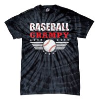 Womens Baseball Grampy Funny Ball Grampy Mothers Day Gifts Tie-Dye T-Shirt