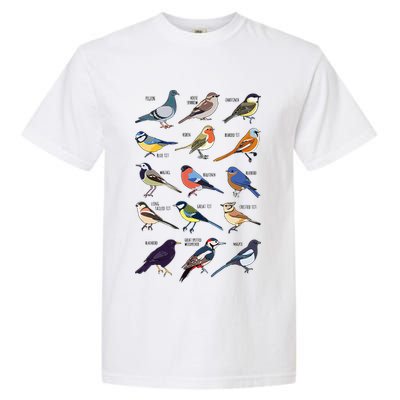 Wildlife Birds Gift For Bird Watching Birder Garment-Dyed Heavyweight T-Shirt