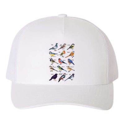 Wildlife Birds Gift For Bird Watching Birder Yupoong Adult 5-Panel Trucker Hat
