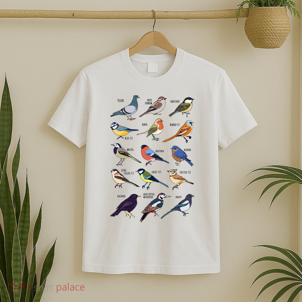 Wildlife Birds Gift For Bird Watching Birder T-Shirt