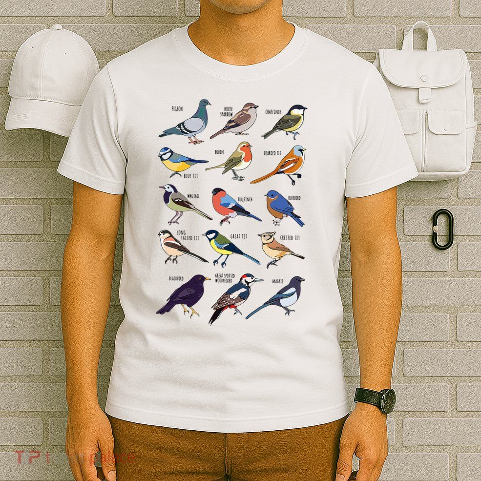 Wildlife Birds Gift For Bird Watching Birder T-Shirt
