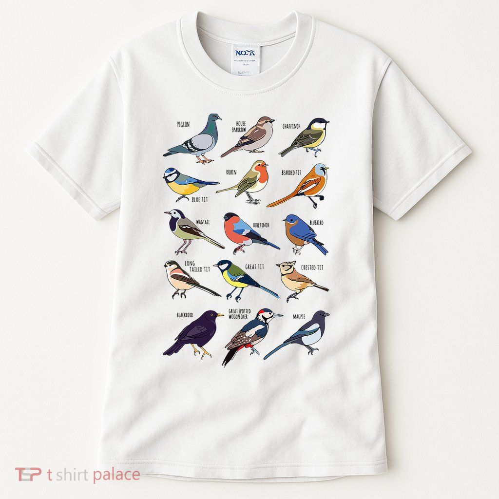 Wildlife Birds Gift For Bird Watching Birder Tall T-Shirt
