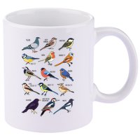 Wildlife Birds Gift For Bird Watching Birder 11oz C Handle Ceramic Mug