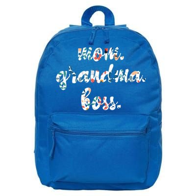 Wife Boss Grandma Granny Mothers Day Gift 16 in Basic Backpack