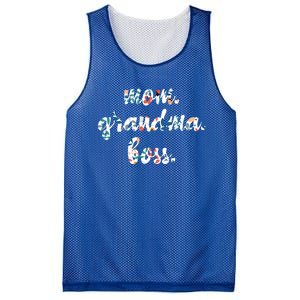 Wife Boss Grandma Granny Mothers Day Gift Mesh Reversible Basketball Jersey Tank