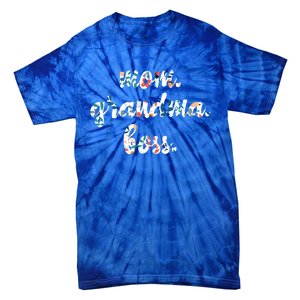 Wife Boss Grandma Granny Mothers Day Gift Tie-Dye T-Shirt