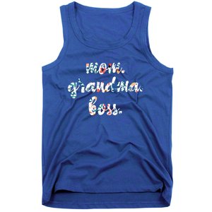 Wife Boss Grandma Granny Mothers Day Gift Tank Top