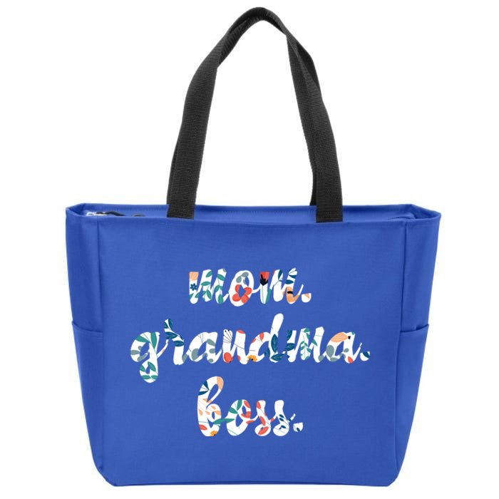 Wife Boss Grandma Granny Mothers Day Gift Zip Tote Bag