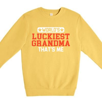 WorldS Best Grammy Cute New Premium Crewneck Sweatshirt