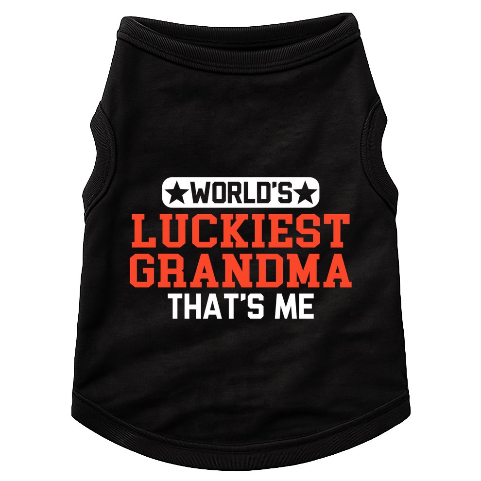 WorldS Best Grammy Cute New Doggie Tank