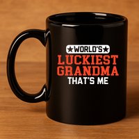 WorldS Best Grammy Cute New 11oz C Handle Ceramic Mug