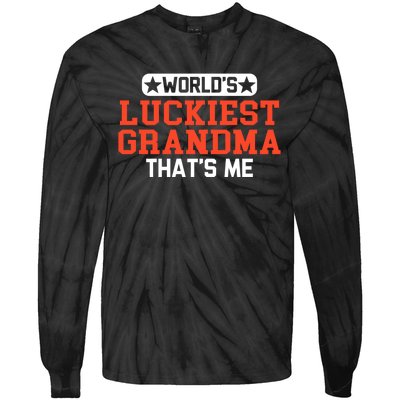 WorldS Best Grammy Cute New Tie-Dye Long Sleeve Shirt