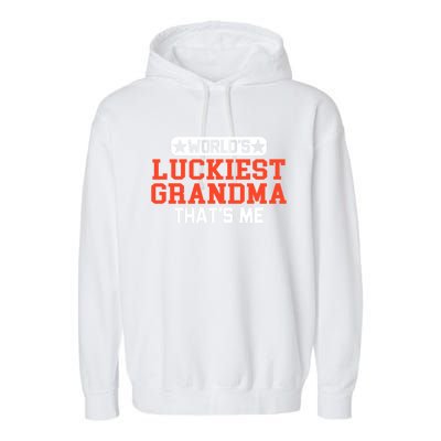 WorldS Best Grammy Cute New Garment-Dyed Fleece Hoodie