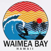 Waimea Bay Hawaii Surfboard Tall T-Shirt