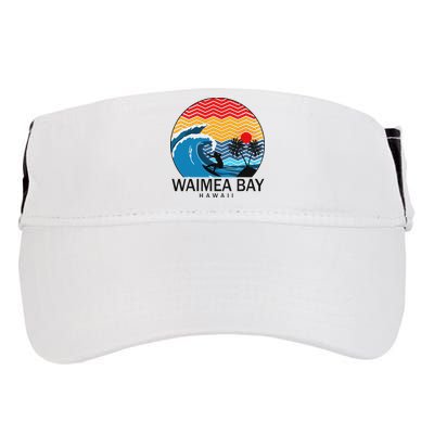 Waimea Bay Hawaii Surfboard Adult Drive Performance Visor