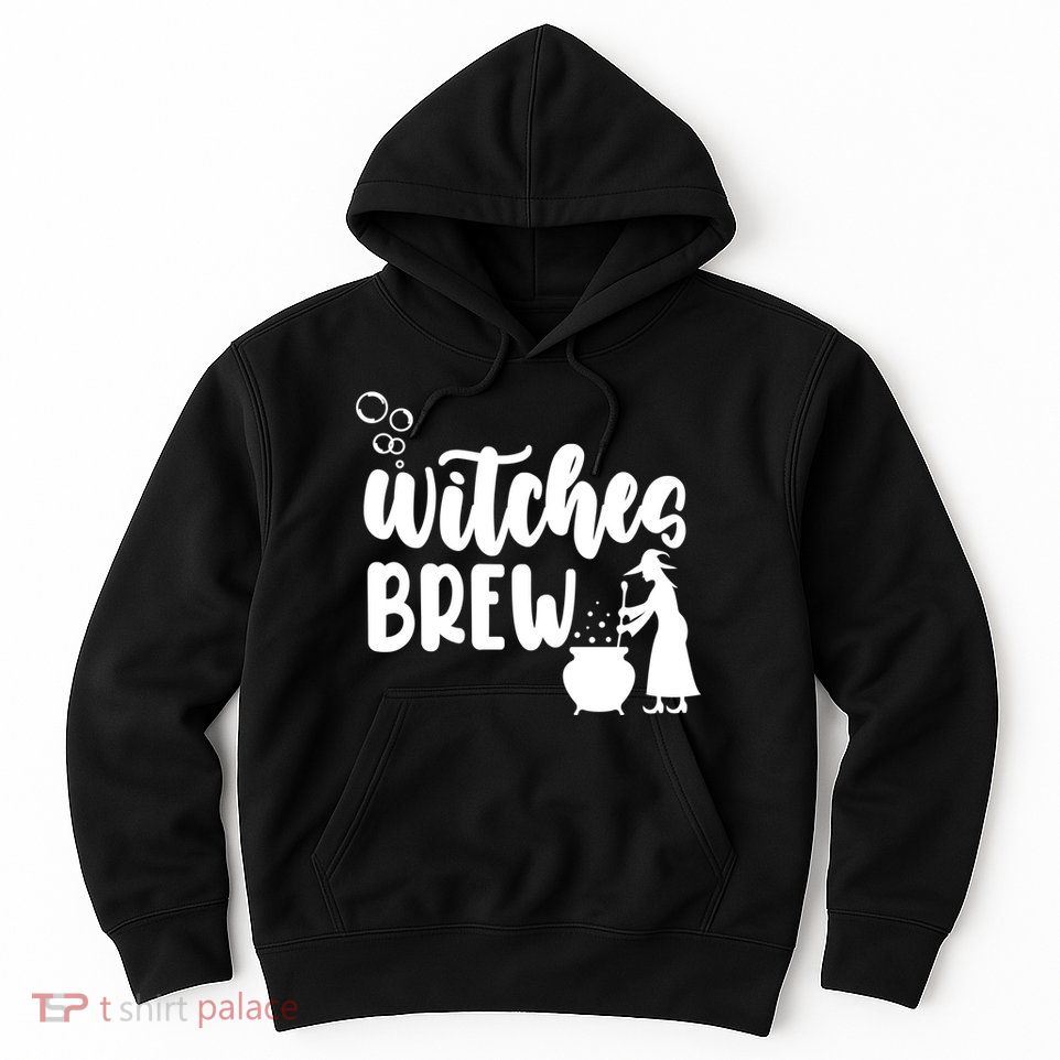 Witches Brew Halloween Witch Hoodie