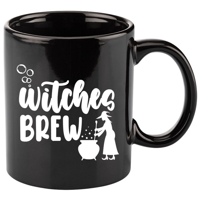Witches Brew Halloween Witch 11oz C Handle Ceramic Mug