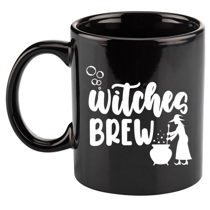 Witches Brew Halloween Witch 11oz C Handle Ceramic Mug