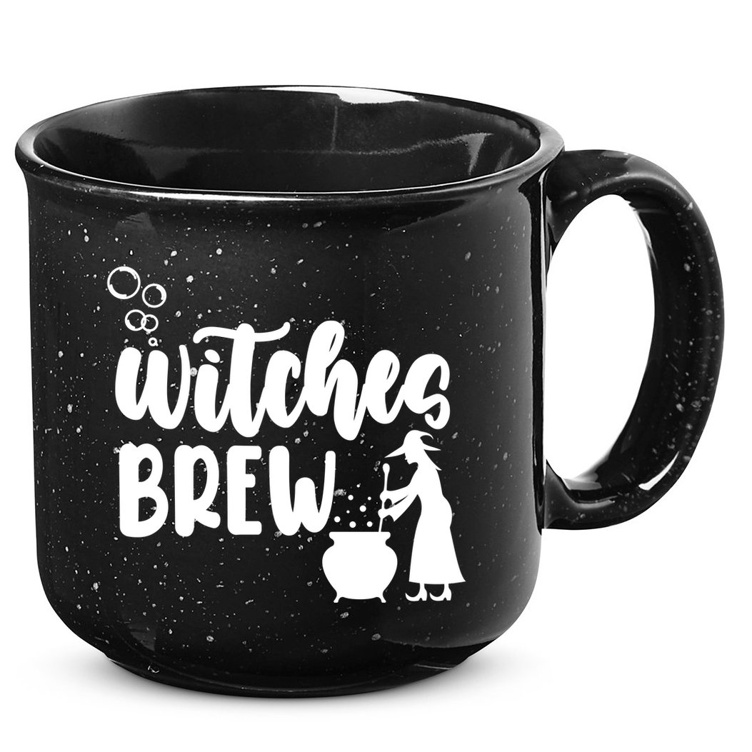 Witches Brew Halloween Witch 15oz Campfire Ceramic Mug