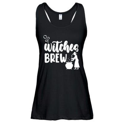 Witches Brew Halloween Witch Ladies Essential Flowy Tank