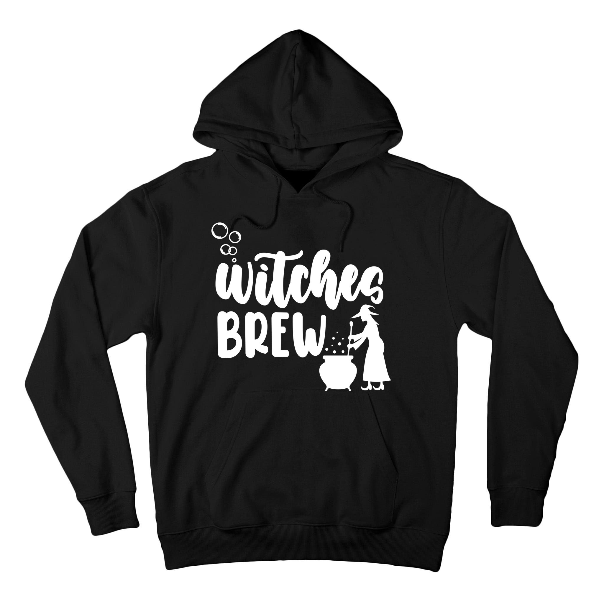 Witches Brew Halloween Witch Tall Hoodie
