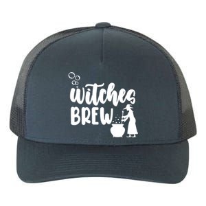 Witches Brew Halloween Witch Yupoong Adult 5-Panel Trucker Hat