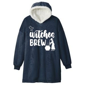 Witches Brew Halloween Witch Hooded Wearable Blanket