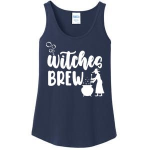 Witches Brew Halloween Witch Ladies Essential Tank